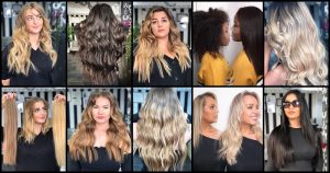 Extensions de cheveux tissage sans tresses paris lissage tanin