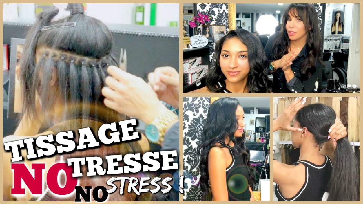 video de la pethode de tissage ouvert sans tresses