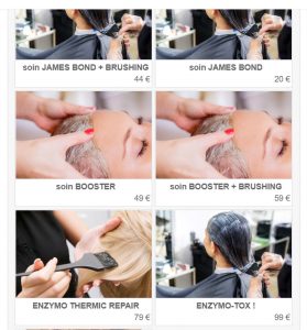 tarif salon de coiffure beauty salon